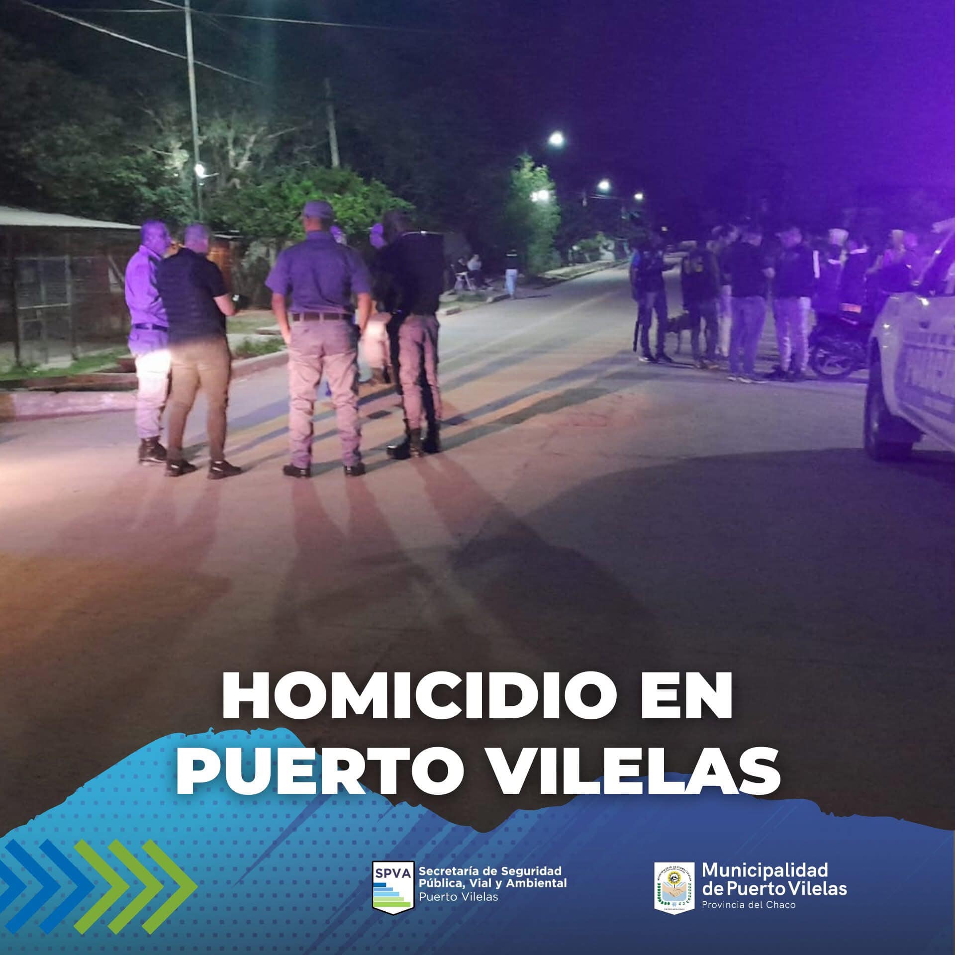 PUERTO VILELAS un joven muere por herida de arma de fuego y se investiga la autoría del crimen