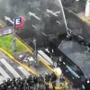 Un drone de TN registró el momento en el que un policía dispara el gas lacrimógeno que hirió a Pablo Grillo